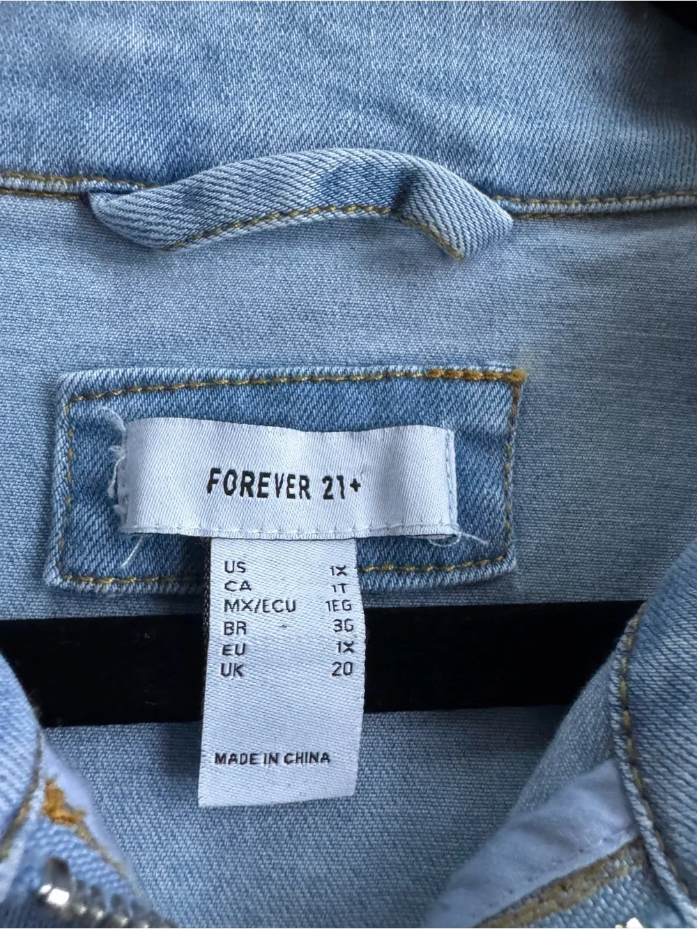 Forever 21 Denim Jumpsuit‎ size 1X